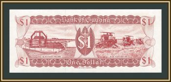 Гайана 1 доллар 1991 P-21 (21g.2) UNC