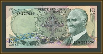������ 10 ��� 1970 P-186 UNC
