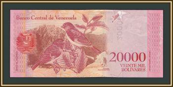 Венесуэла 20000 боливаров 2017 P-99 (99c) UNC