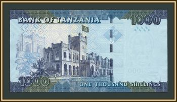 Танзания 1000 шиллингов 2019 P-41 (41c) UNC