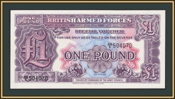 Великобритания (Армия) 1 фунт 1948 P-M22a UNC