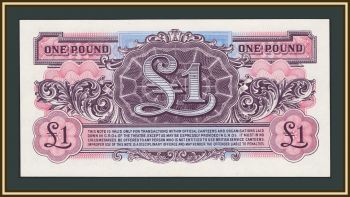 Великобритания (Армия) 1 фунт 1948 P-M22a UNC