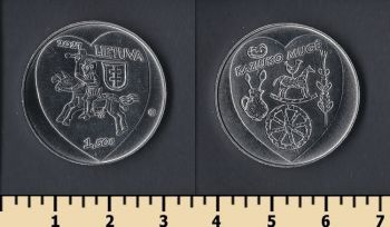Литва 1 1/2 евро 2017
