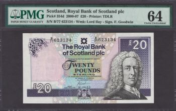 ��������� 20 ������ 2007 P-354 (354d.3) UNC
