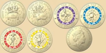 Набор Австралия 6 монет 2021