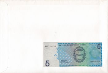 Нидерландские Антилы 5 гульденов 1986 P-22 (22a) UNC