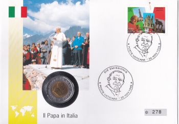 Ватикан 500 лир 1992