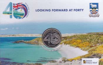 Фолклендские острова 2 фунта 2022