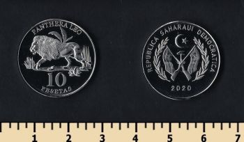 Набор Западная Сахара 5 монет 2020