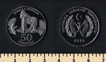 Набор Западная Сахара 5 монет 2020