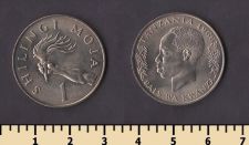 Танзания 1 шиллинг 1966