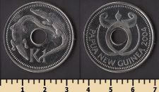 Папуа-Новая Гвинея 1 кина 2004