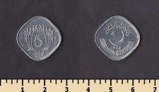 Пакистан 5 пайса 1989