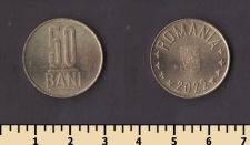 Румыния 50 бани 2022