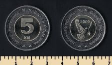 Босния и Герцеговина 5 конв. марок 2009