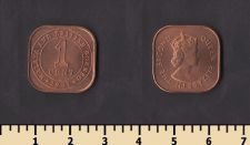 Малайя и Британское Борнео 1 цент 1961