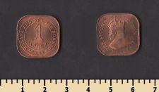 Малайя и Британское Борнео 1 цент 1961