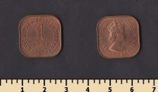 Малайя и Британское Борнео 1 цент 1961