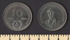 ГДР 10 марок 1976