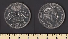 Монако 5 франков 1971