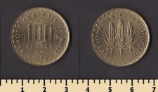 Мали 100 франков 1975