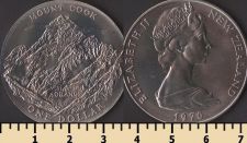 Новая Зеландия 1 доллар 1970
