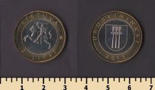 Литва 2 лита 2012