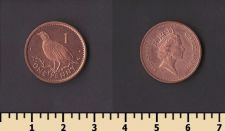 Гибралтар 1 пенни 1996