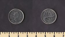 Канада 10 центов 2001