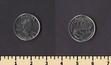 Канада 10 центов 2001