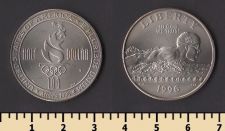 США 1/2 доллара 1996