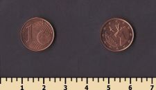 Андорра 1 евро цент 2017