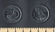 Фиджи 20 центов 2012