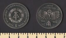ГДР 5 марок 1973