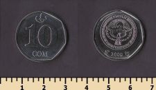 Киргизия 10 сом 2009