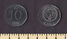 Киргизия 10 сом 2009