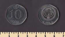 Киргизия 10 сом 2009