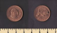 Тонга 2 сенити 1968