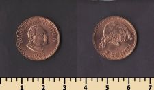 Тонга 2 сенити 1968