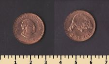 Тонга 2 сенити 1968