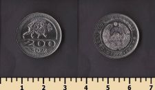 Узбекистан 200 сум 2018