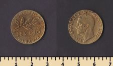 Албания 0,1 лека 1940