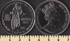 Мэн остров 1 крона 1997