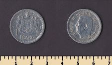 Монако 1 франк 1943