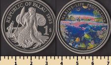 Палау 1 доллар 1993