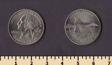 США 25 центов 2001