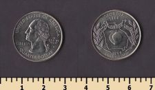 США 25 центов 1999