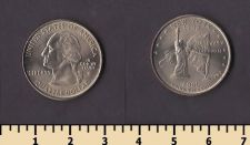 США 25 центов 2001