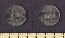 США 25 центов 2000