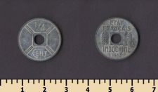 Французский Индокитай 1/4 сентима 1942